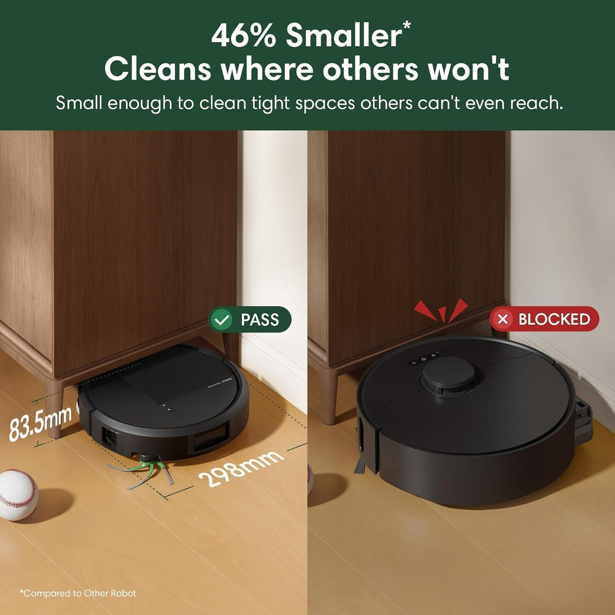 Roomba plus 415 Robot Vacuum & Mop Combo, 20,000Pa Suction Power