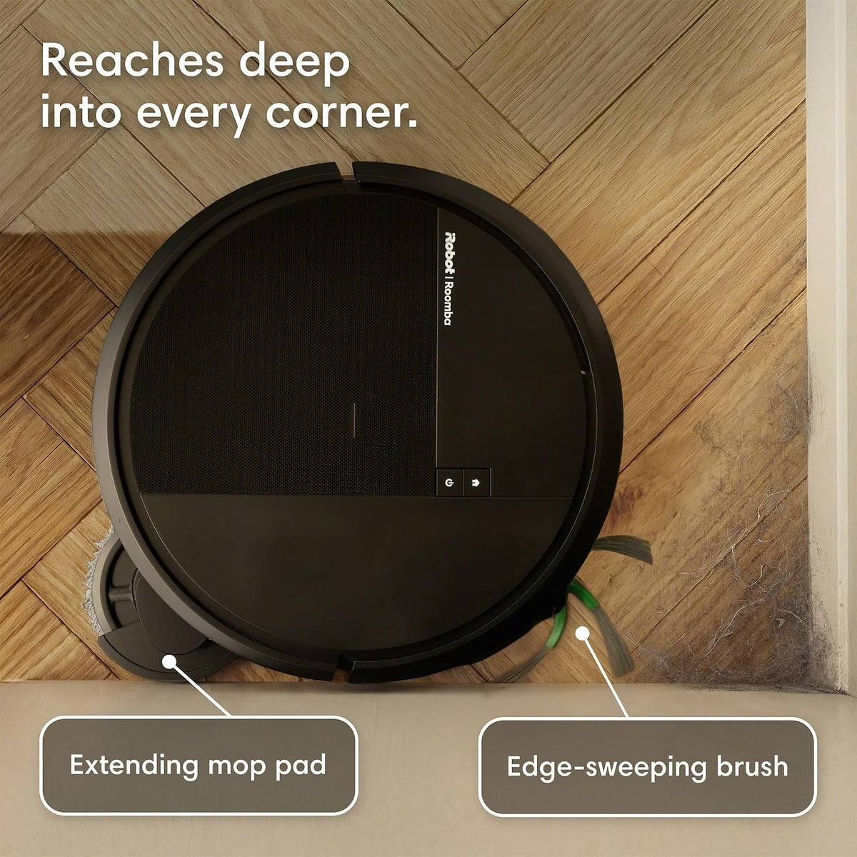 Roomba plus 415 Robot Vacuum & Mop Combo, 20,000Pa Suction Power
