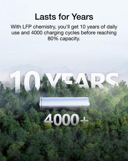ECOFLOW Portable Power Station DELTA 3 Plus, 1024Wh with Expandable Battery