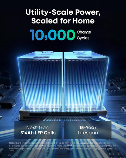 SOLIX S2000, 2010Wh 1500W Power Station, 10Ms UPS, Home Backup