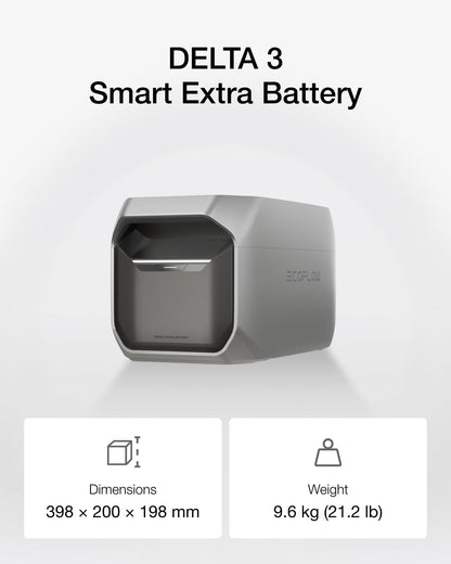 ECOFLOW Portable Power Station DELTA 3 Plus, 1024Wh with Expandable Battery